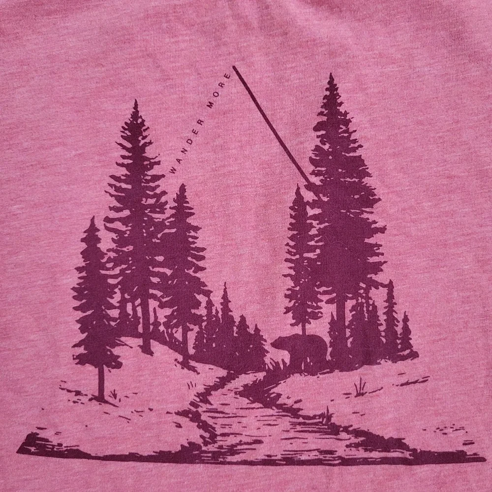 Graphic‎ T-shirt Nature Lover Outdoor Enthousiast Positive quote - Picture 3 of 11